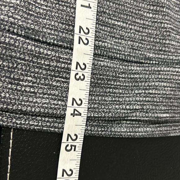 Lululemon Think Fast Long Sleeve Top Heathered Grey Black Rulu Running Sz 4 - Picture 11 of 14